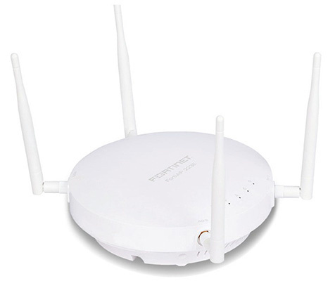 Indoor Wireless  Ap  Dual Radio 80211 BGN And 80211 ANAc Wave 2 2X2 MuMimo External Antennas Include - FAP-223E-N