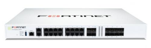 Firewall Fortinet con Firewall FortiGate 200F + 24x7 FortiCare and FortiGuard UTP 1 Año, Alámbrico, 27Gbit/s, 16x RJ-45, 8x SFP, 4x SFP+ - FORTINET