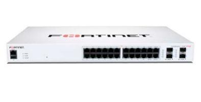 24 Ports  L2 Managed Poe Switch With 24Ge Ports 12 Of Which Are Poe 4 Sfp Max 185W Limit And Smart Fan Tem - FORTINET