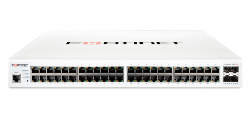 48 Ports  Fortiswitch148FFpoe Is A PerformancePrice Competitive L2 Management Switch With 48X Ge Port  4X - FS-148F-FPOE