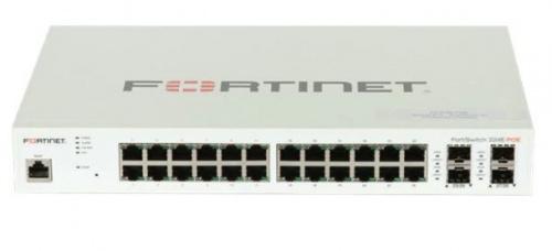 Switch Fortinet Gigabit Ethernet 224E-POE, 24 Puertos 10/100/1000 Mbps + 4 Puertos SFP, 56 Gbit/s, 16.000 Entradas - Gestionado - FS-224E-POE