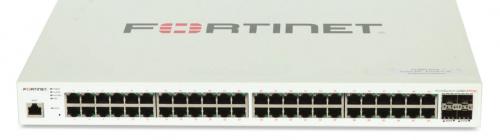 48 Ports  Layer 23 Fortigate Switch Controller Compatible Poe Switch With 48 X Ge Rj45 Ports 4 X Ge Sfp With Auto - FORTINET